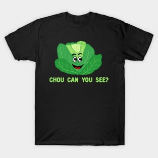 Chou Can You See - Vegan Kawaii Cabbage T-Shirt